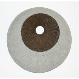 Screen Gems 26" Sandstone Circle Design Wall Decor - Set of 2