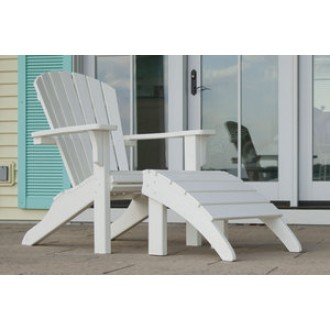 POLYWOOD¨ Seashell Adirondack