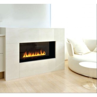 Woodbridge Fireplace - Fire Ribbon Direct Vent 3 ft  WIth Mandatory Safety Screen 