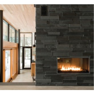 Woodbridge Fireplace - Fire Ribbon Direct Vent Vu Thru - 3FT and 4FT  WIth Mandatory Safety Screen 