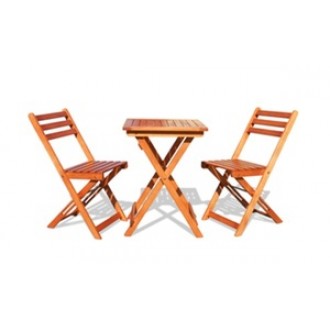 Vifah Modern Patio Folding Bistro Set