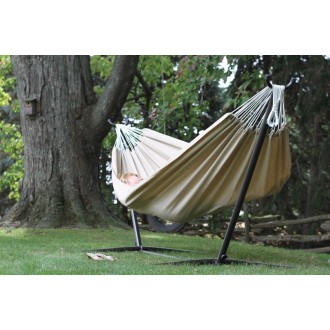 Vivere Brazilian Sunbrella Hammock - Double (Sand)