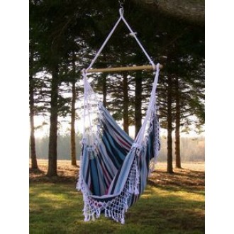 Vivere Brazilian Style Hammock Chair in Denim