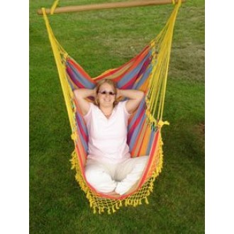 Vivere Brazilian Style Hammock Chair in Paradise