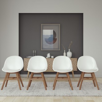 International Home Miami Amazonia 4-Piece Chairs Set - Lifestyle
