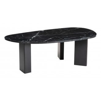  Aberdeen Coffee Table Black - Angled
