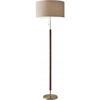 Hamilton Floor Lamp - Walnut