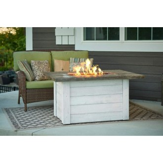 Outdoor Greatroom Company Alcott Fire Table W/1224 Burner - Lifestyle
