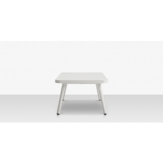 Source Outdoor Furniture Cosmo Aluminum 20'' Wide Square End Table front