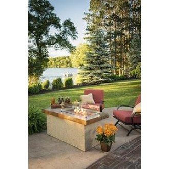 Outdoor Greatroom Company Artisan Fire Table - Lifestyle