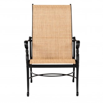 Woodard Avondale Sling Dining Arm Chair - Front