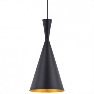 Bromi Berkley Black Single Light Pendant