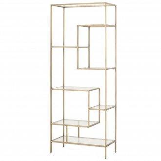 Essentials For Living Beakman Bookcase - Front Side Angle