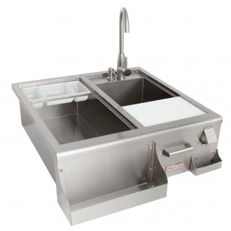 Blaze Grills Beverage Center - Angled View