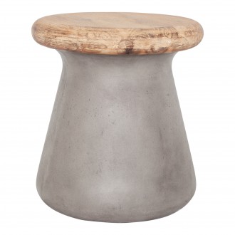 Moe's Home Collection Earthstar Outdoor Stool - Front Angle