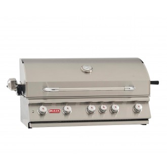 Bull BBQ 38" Brahma Drop In Grill w/light LP/NG - 5 Burner - Angled and Closed