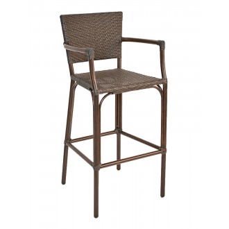 Hand Painted Aluminum Frame Barstool - BRT-05