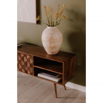Moe's Home Collection O2 Tv Cabinet - Brown - Lifestyle