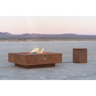 The Outdoor Plus Square Cabo 36" Fire Pit 