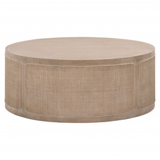 Essentials For Living Cane Coffee Table - Front Top Angle