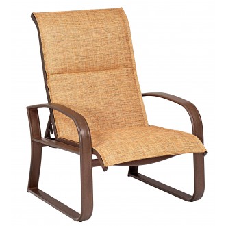 Woodard Cayman Isle Padded Sling Adjustable Lounge Chair