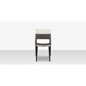 Source Furniture Chloe 20" Wicker Armless Dining Side Chair
