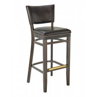 European 42" Beech Wood Barstool - CON-16B