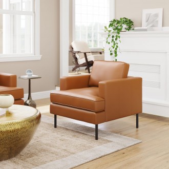 Decade Armchair in Brown-Lifestyle 1