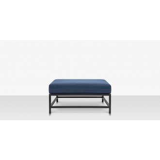 Source Furniture Delano Aluminum Square Ottoman