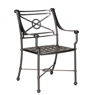 Woodard Delphi Dining Armchair - Without Cushion