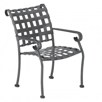 Woodard Et Cetera Ramsgate Dining Arm Chair - Stackable
