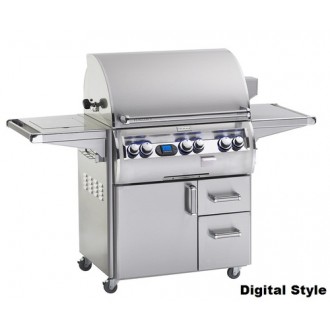 Fire Magic Echelon Diamond E660s Grill w/Flush Mounted Single Side Burner