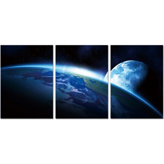 J&M Furniture Acrylic Wall Art Earth | SH-71880ABC