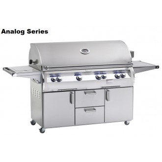 Fire Magic Echelon Diamond Cabinet Grill W/Flush Mounted Single Burner