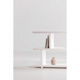 Moe's Home Collection Miri Shelf Small - White - Lifestyle
