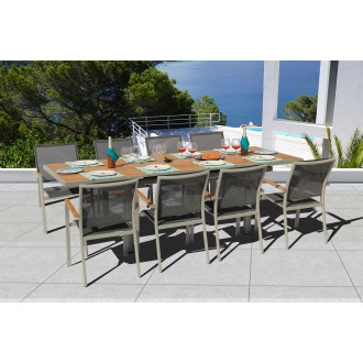 Bellini Home and Garden Essence 9 Pc Dining Set - Lifestyle