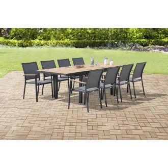 Bellini Home and Garden Essence 9pc Dining Set - Lifestyle
