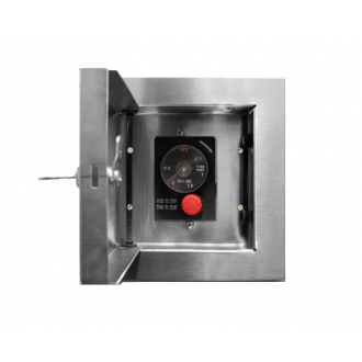 TrueFlame E-Stop Mounting Bracket - Close-up