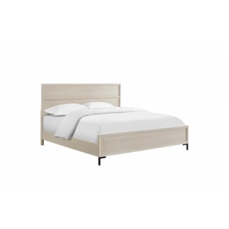 Alpine Furniture Bradley California King Platform Bed - Angled