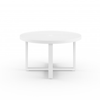 Sunset West Newport 50'' Round Dining Table - Front Angle