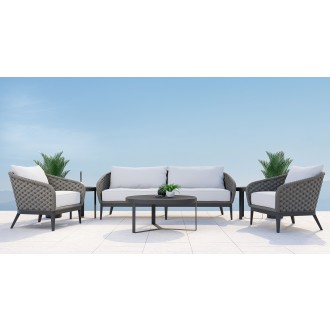 Marbella Sofa in Echo Ash, No Welt - Lifestyle