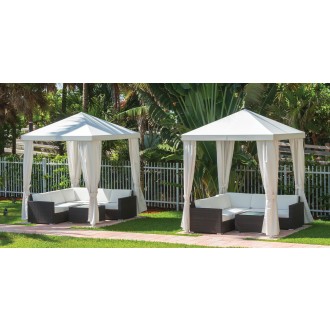 Source Furniture Oasis Aluminum Standard Roof Cabana