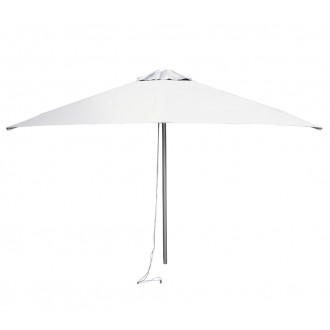 Cane-Line Harbour Parasol W/Pulley 2x2 m, Aluminium w/Dusty white fabric Aluminium w/Dusty white fabricAluminium w/Antracite fabric