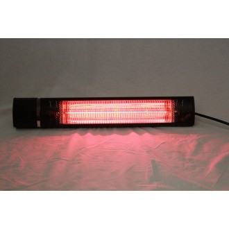 AZ Patio Heaters Wall Mount Black Electric Heater - Lifestyle
