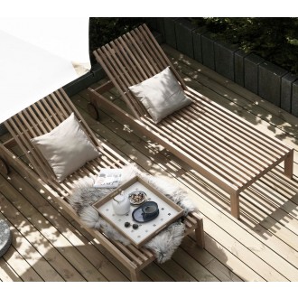 Cane-Line Amaze Sunbed Outdoor view