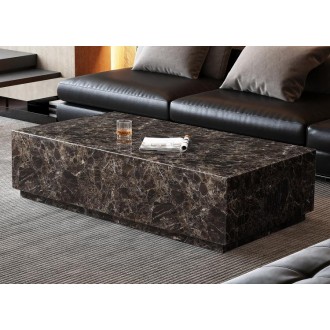 Iris Coffee Table in Brown-Lifestyle 1