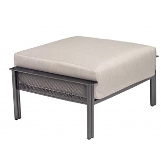 Woodard Jax Ottoman - Angled