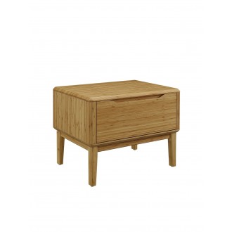 Greenington Currant Nightstand Caramelized - Front Side Angle