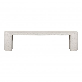Moe's Home Collection Lyon Outdoor Bench - Front  Angle
