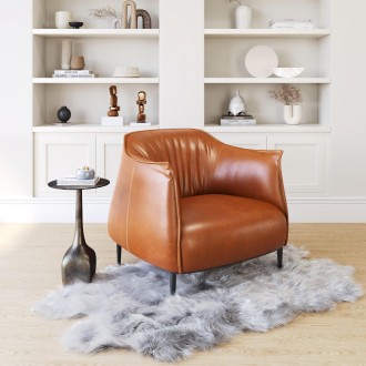 Zuo Modern Julian Accent Chair Brown - Lifestyle 1